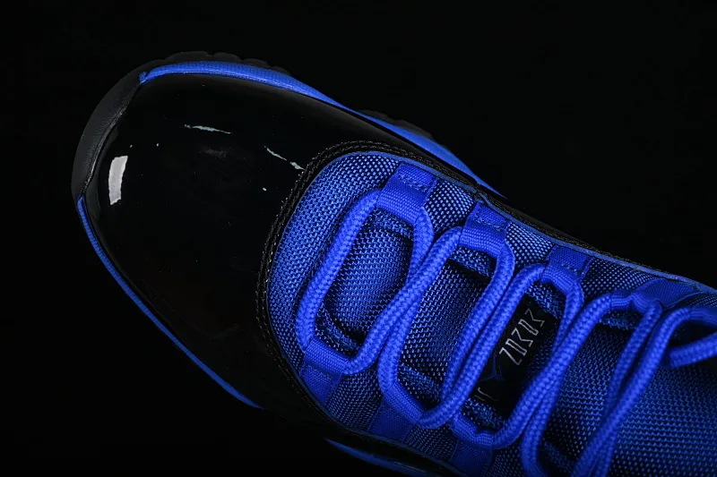 All categories Air Jordan Jordan series basketball shoes Air Jordan 11 Air Jordan 11 Retro AJ11 Joe 11 black and blue high-top basketball shoes CT8012-400